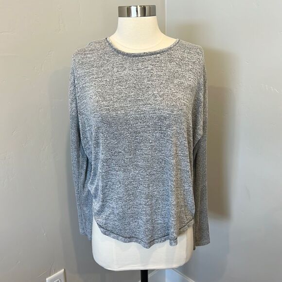 Rag & Bone Gray Knit Top - Picture 1 of 6